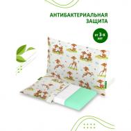 Комфортная подушка с эффектом памяти и антибактериальной защитой 48х30 Intellecta