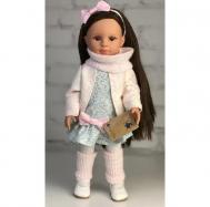 Кукла Нина в голубом платье и белом жакете с шарфом и гетрами 42 см Lamagik S.L.