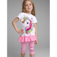 Комплект для девочек Sweet dreams kids girls (футболка, бриджи) 12322214 PlayToday
