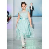 Платье из синтетических волокон на хлопковом подкладе 204-0009 Bella Monella