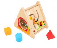 Деревянная игрушка  Игровой бизикуб Activity Triangle Tooky Toy