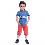 Комплект одежды для мальчика (футболка, бриджи) G-KOMM18/28 Cascatto