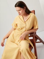 Платье-рубашка с коротким рукавом (50) Lalis