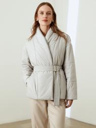 Куртка в стиле кимоно светло-серая (50) Elis