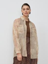 Легкая блуза с принтом (50) Lalis