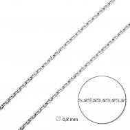 Цепь из серебра FD-035R.P.40.6 ЭПЛ Даймонд