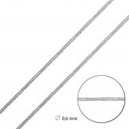 Цепь из серебра 010GROTI041R.P.50.0 ЭПЛ Даймонд