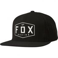 Бейсболка велосипедная FOX Crest Snapback Hat, Black FOX RACING