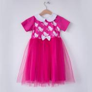 Платье трикотажное с фатином Принцесса Trendyco kids