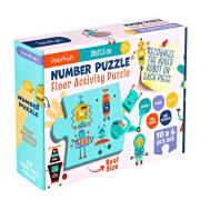Гигантский напольный пазл Цифры DoerKids