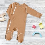 Комбинезон швами наружу Sleep and Play Camel Mjolk