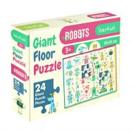 Гигантский напольный пазл Роботы DoerKids