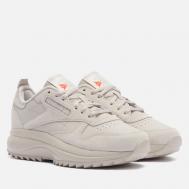 Женские кроссовки  Classic Leather SP Extra, цвет бежевый, размер 36 EU Reebok