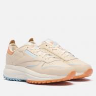 Женские кроссовки  Classic Leather SP Extra, цвет бежевый, размер 36 EU Reebok