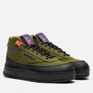 Женские ботинки  Club C Geo Mid, цвет зелёный, размер 39 EU Reebok