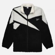 Мужская флисовая куртка  Vector Icon High-Pile Fleece, цвет чёрный, размер XS Reebok