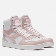 Женские кроссовки  Magic Basket Mid Leather, цвет розовый, размер 40 EU DIADORA