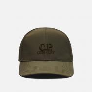 Кепка  Chrome-R Goggle Garment Dyed, цвет оливковый, размер M C.P. COMPANY
