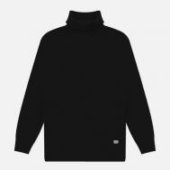 Мужской свитер  Alpaca Wool Turtel Neck, цвет чёрный, размер S C.P. COMPANY