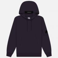 Мужская толстовка  Diagonal Raised Fleece Lens Adjustable Hoodie, цвет фиолетовый, размер S C.P. COMPANY