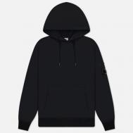 Мужская толстовка  Brushed And Emerized Diagonal Fleece Lens Hoodie, цвет синий, размер L C.P. COMPANY