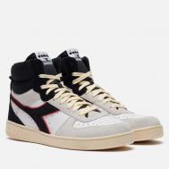 Мужские кроссовки  Magic Basket Mid Suede, цвет белый, размер 45.5 EU DIADORA