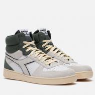 Мужские кроссовки  Magic Basket Mid Suede, цвет белый, размер 42 EU DIADORA