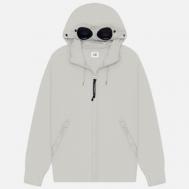 Мужская толстовка  Diagonal Raised Fleece Goggle Zipped Hoodie Regular, цвет голубой, размер XXL C.P. COMPANY