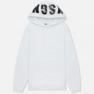 Женская толстовка  Maxilogo Basic Unbrushed Hoodie, цвет белый, размер XS MSGM