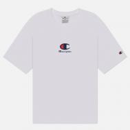 Мужская футболка  Big C Logo Crew Neck, цвет белый, размер XXL Champion