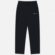 Мужские брюки  Small Logo Straight Hem Pro Jersey, цвет синий, размер S Champion