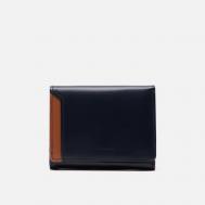 Кошелек  Notch Leather Middle, цвет синий Master-Piece