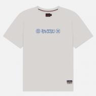 Мужская футболка  Heritage Giant Ninja Daruma Printed, цвет белый, размер XXL Evisu