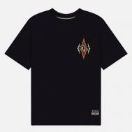 Мужская футболка  Heritage Chimayo Pattern Ninja Daruma Printed, цвет чёрный, размер XXL Evisu