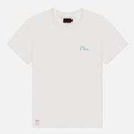 Женская футболка  Lucky Cat Printed, цвет белый, размер XS Evisu