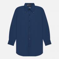 Мужская рубашка  Nashville 3 Button-Down Indigo Dobby, цвет синий, размер M Evisu
