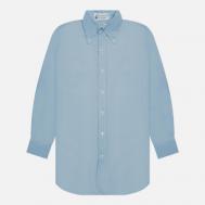 Мужская рубашка  Nashville 3 Selvedge Chambray, цвет голубой, размер XL Evisu