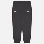 Мужские брюки  Heritage Spray Dyed Seagull Embroidery, цвет серый, размер XXL Evisu