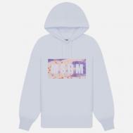 Мужская толстовка  Box Logo Dripping, цвет белый, размер XL MSGM