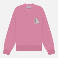 Женская толстовка  Cat Sticker, цвет розовый, размер L MSGM
