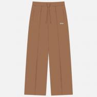 Женские брюки  Impact Logo, цвет коричневый, размер S MSGM