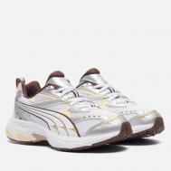 Кроссовки  Morphic, цвет серебряный, размер 38 EU Puma