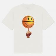 Мужская футболка  Smiley Good Game, цвет белый, размер XXL MARKET