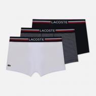Комплект мужских трусов  Underwear 3-Pack Iconic Three-Tone Waistband, цвет комбинированный, размер XXL Lacoste
