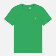 Мужская футболка  Classic Crew Neck 26/1 Jersey, цвет зелёный, размер XXL Polo Ralph Lauren
