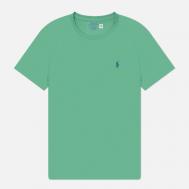 Мужская футболка  Classic Crew Neck 26/1 Jersey, цвет зелёный, размер XXL Polo Ralph Lauren