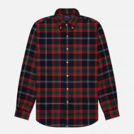 Мужская рубашка  Plaid Brushed Flannel Classic Fit, цвет красный, размер L Polo Ralph Lauren