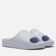 Женские сланцы  Serve Slide 2.0, цвет голубой, размер 37 EU Lacoste