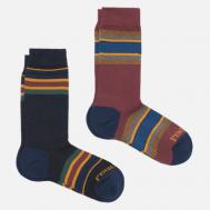 Комплект носков  Yakima Camp Stripe 2-Pack, цвет комбинированный, размер 42-46 EU Pendleton