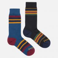 Комплект носков  Yakima Camp Stripe 2-Pack, цвет комбинированный, размер 42-46 EU Pendleton